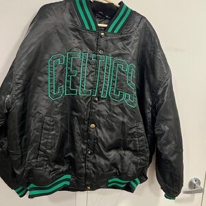 Used black Celtics jacket